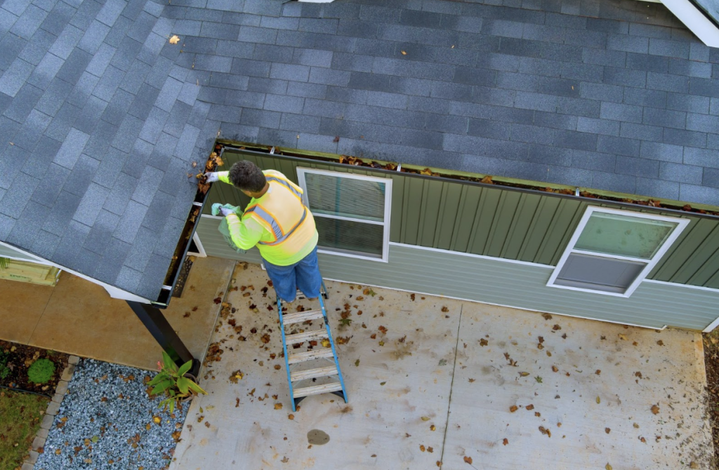 Cleaning Roof Shingles