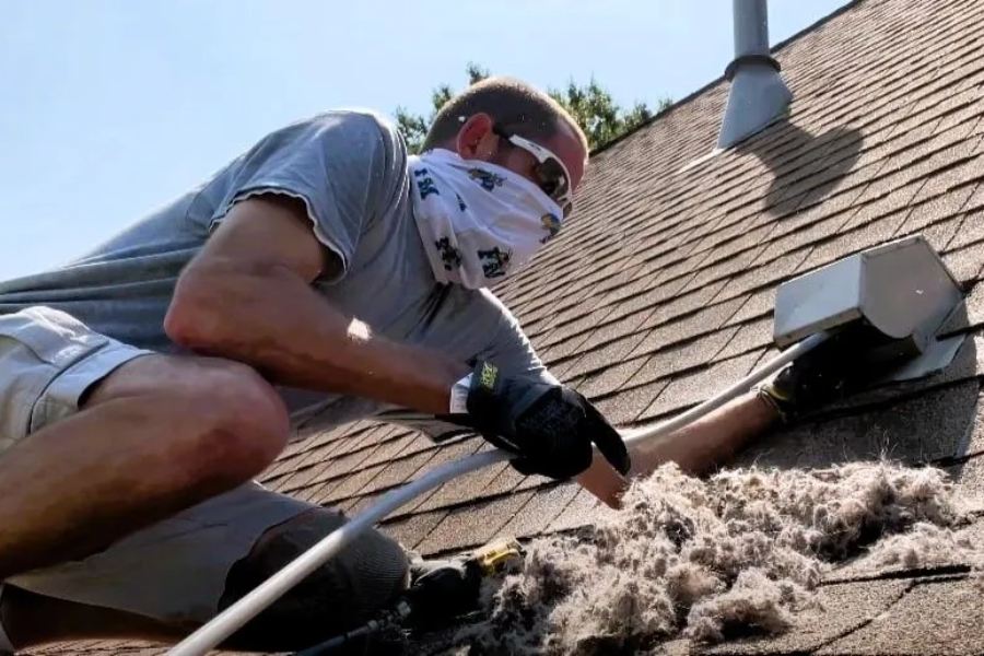 How to Clean Roof Dryer Vent