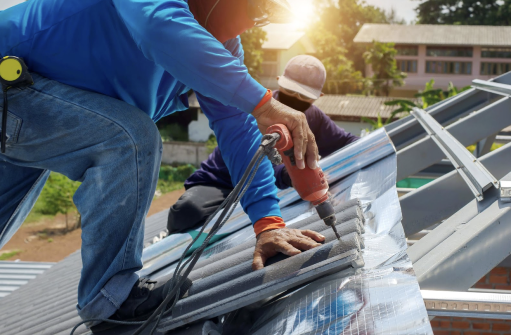 Replacing roof